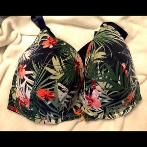 Cacique Boost Plunge Bra 38 H